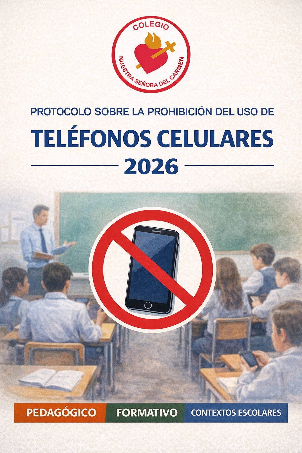 Prohibición de uso de teléfonos celulares